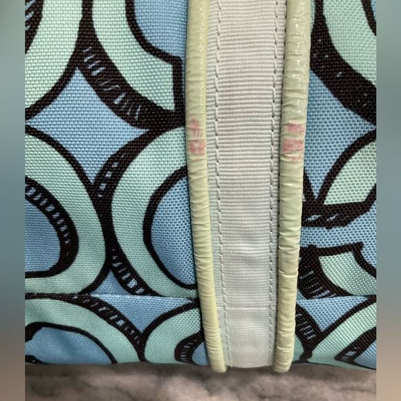 Coach Poppy 3D Op Art Glam Tote Purse Handbag‎ - Picture 5 of 16